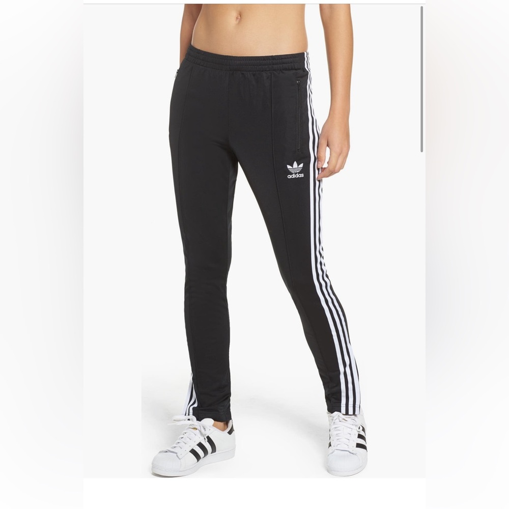 Adidas Straight Leg Slim Fit Track Pants